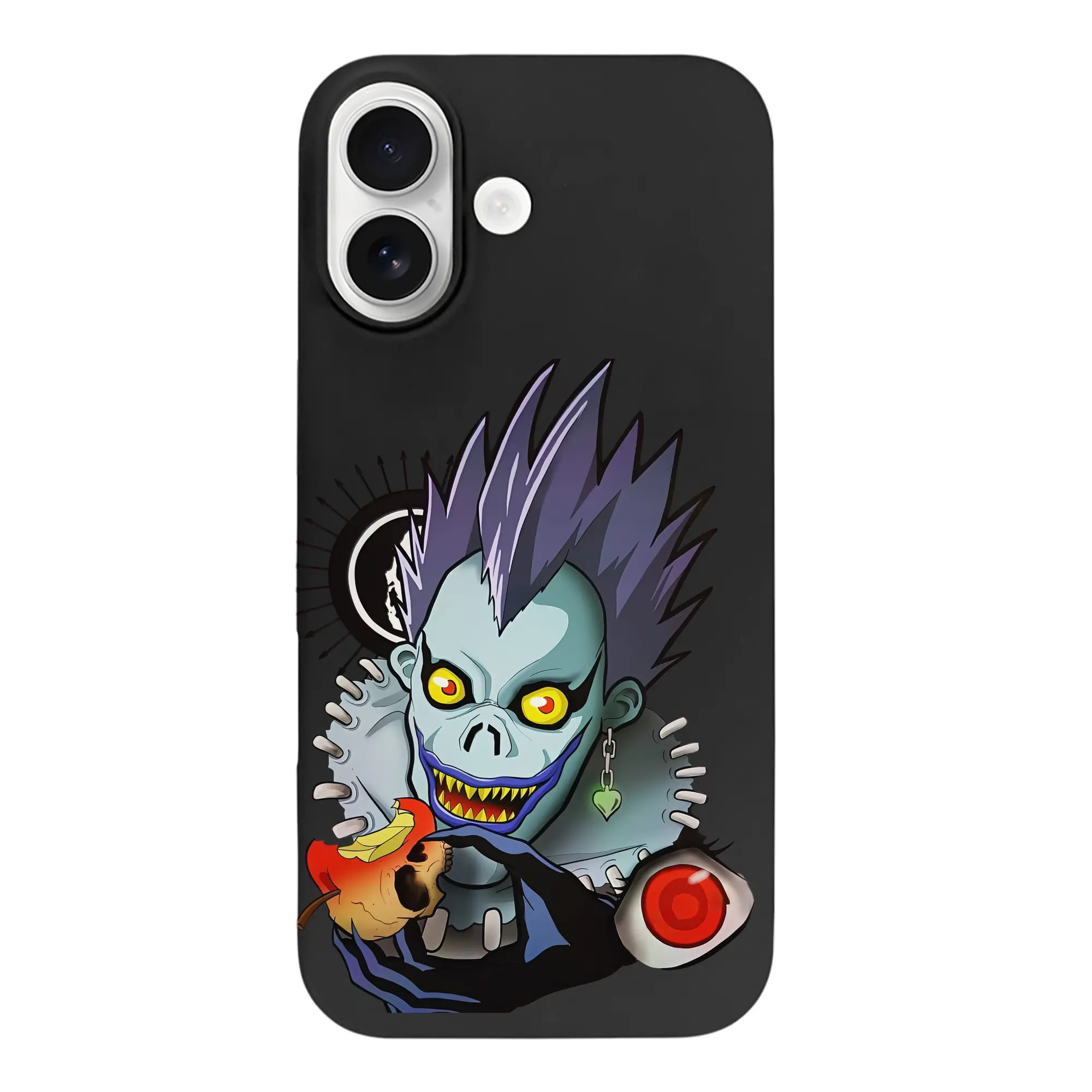 デスノート グッズ,リューク - iPhone 17 シリーズ シリコンケース 薄型 耐衝撃 指紋防止 ソフトタッチカバー 精密フィット 傷防止 保護ケース iPhone 17/17 Air/17 Pro/17 Pro Max 対応